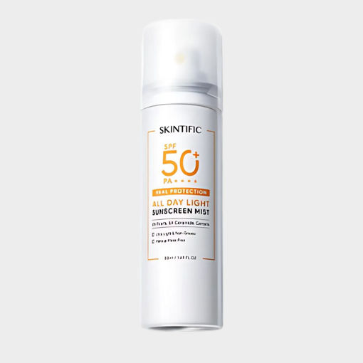 Picture of SKINTIFIC SPF50+ ALL DAY LIGHT SUNSCREEN MIST